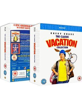 Ultimate Vacation Movie Collection - Blu-ray Set for Comedy Lovers, 4 Films